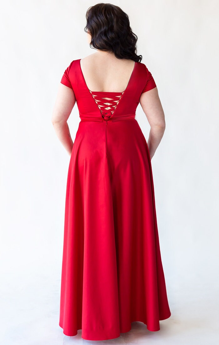 Flora Royal Blue Cotton Maxi Dress — view 5