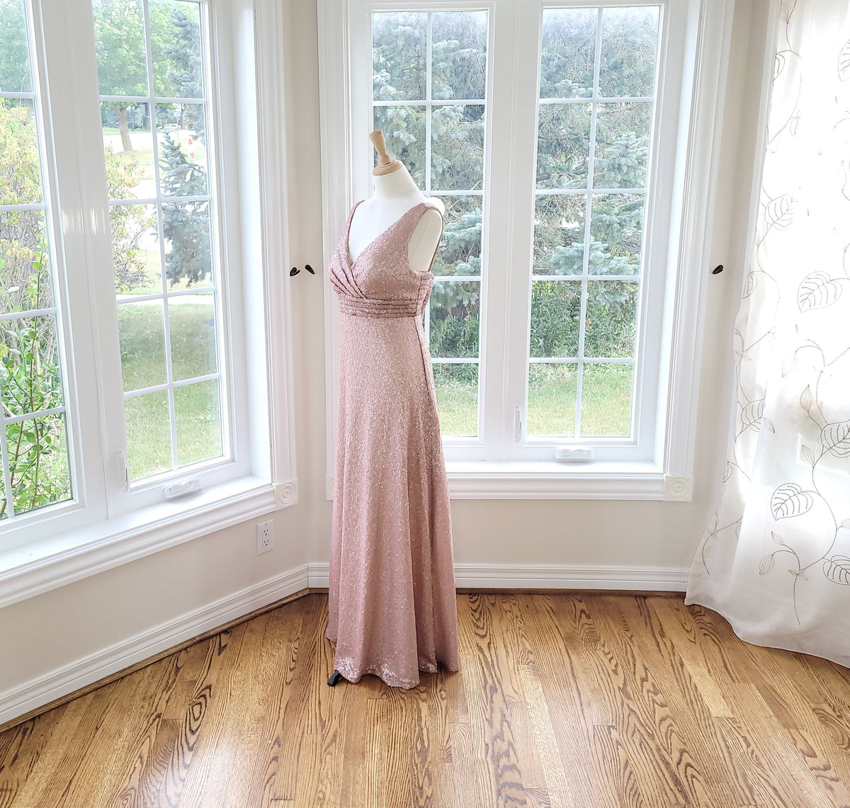 Thea Gold Sequin Maxi Dress — Occasions by Paulette