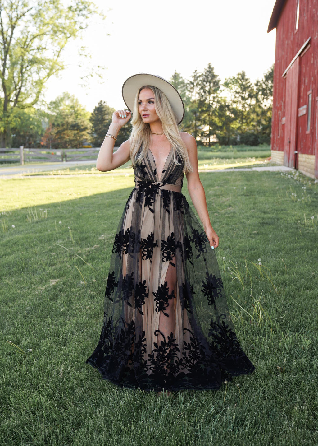 Poppy Black Maxi Dress — Occasions by Paulette