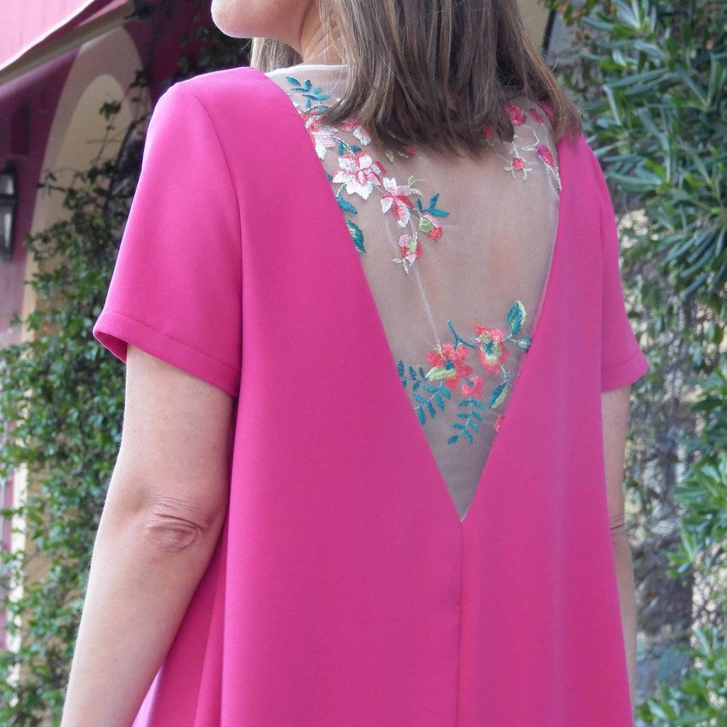 Frida Pink Midi Dress — Occasions by Paulette