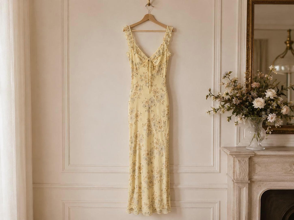 Hazel Floral Bodycon Midi Dress — view 4