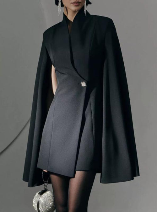 Amara Black Mini Dress — Occasions by Paulette