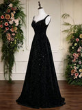 Zoe Black Sequin Maxi Dress — Occasions by Paulette