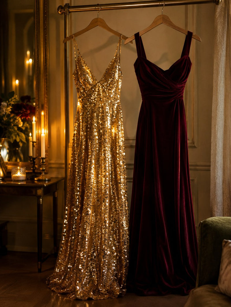 Sequin & velvet